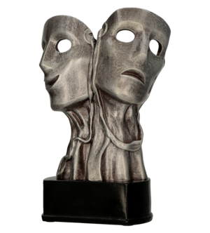 Statuetka odlewana - teatr RFST3015/S