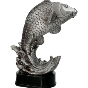 Figurka odlewana - ryba - karp