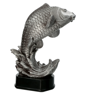 Statuetka odlewana - ryba - karp
