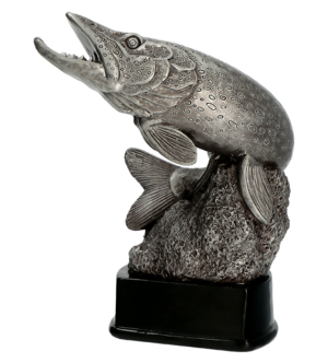 Statuetka odlewana - szczupak RFST3022/S