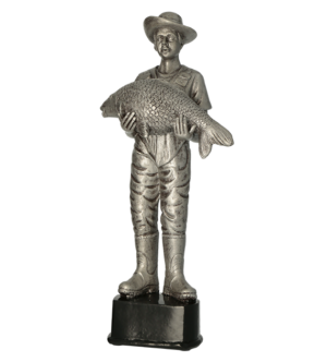 Statuetka odlewana - wędkarz RFST3037/S