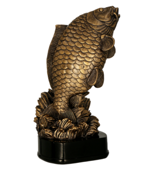 Statuetka odlewana - ryba - karp RFST3039/BR