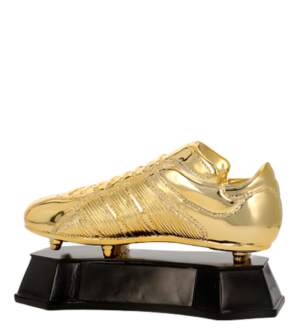 Statuetka odlewana - piłka nożna - złoty but RP2002