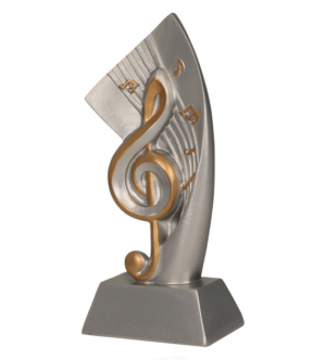 Statuetka odlewana - muzyka RP2009