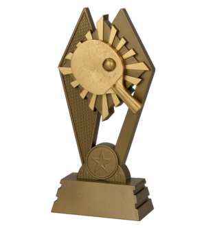 Statuetka odlewana - tenis stołowy