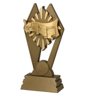 Statuetka odlewana - muzyka