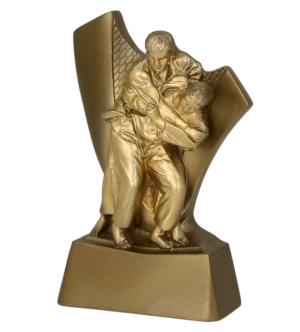 Statuetka odlewana - karate