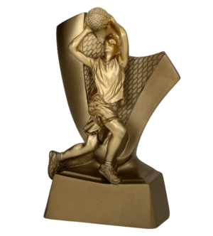 Statuetka odlewana - koszykówka