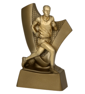Statuetka odlewana- biegi