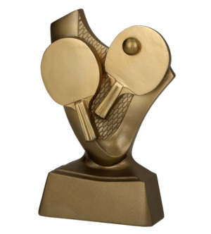 Statuetka odlewana- tenis stołowy RP4017