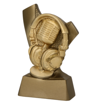 Statuetka odlewana- muzyka