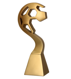 Statuetka odlewana - piłka nożna RP5010-23/G