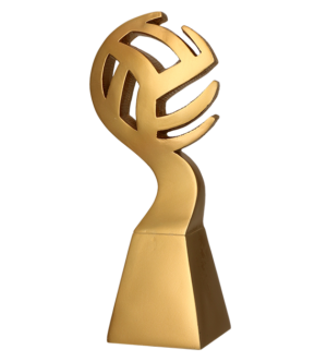 Statuetka odlewana - siatkówka