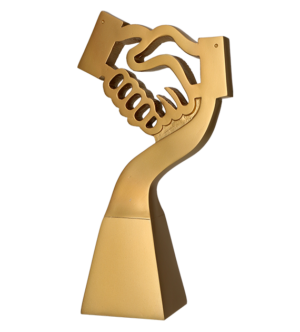 Statuetka odlewana - gratulacje RP5014-23/G