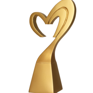 Figurka odlewana - serce