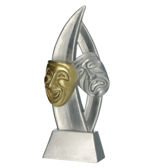 Statuetka odlewana - teatr