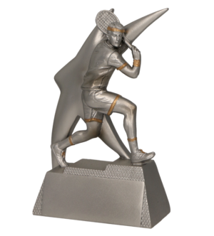 Statuetka odlewana - tenis ziemny