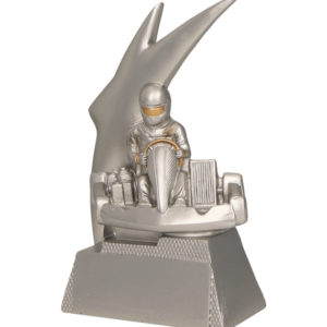 Figurka odlewana - gokart