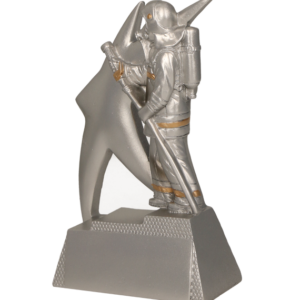 Figurka odlewana - strażactwo