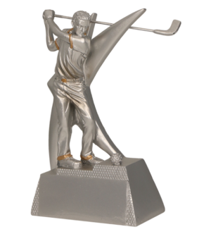 Statuetka odlewana - golf