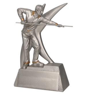 Statuetka odlewana - bilard
