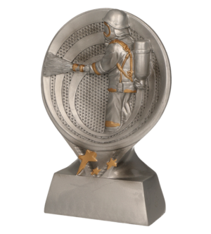 Statuetka odlewana - strażak