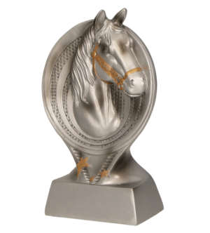 Statuetka odlewana - koń - głowa RS1501
