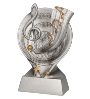 Statuetka odlewana - muzyka