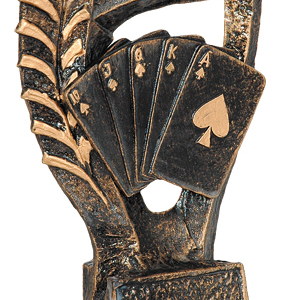 Figurka odlewana - karty