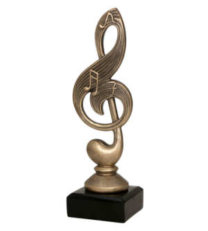 Figurka odlewana - muzyka RTY3859/BR