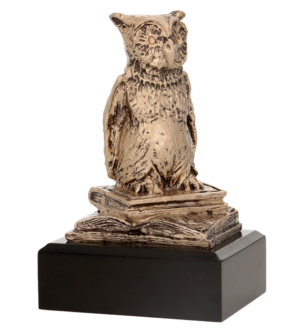 Statuetka odlewana szkoła - sowa