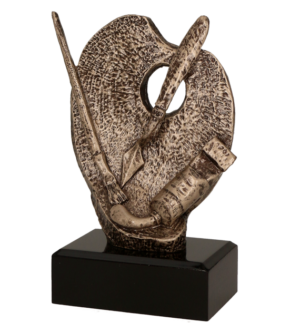 Statuetka odlewana - malarstwo