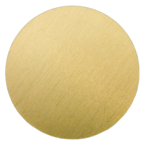 Krążek pod sublimację F.25 - blacha Subligraw - złota