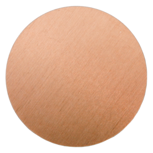 Krążek pod sublimację F.50 - blacha Subligraw - brązowa