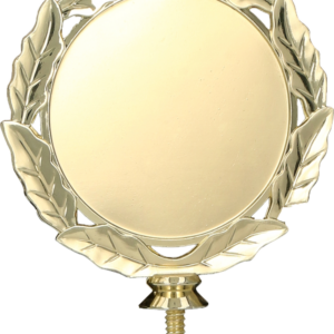 Szczyt metalowy  do przykr. na 50mm - Złoty