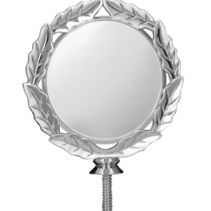 Szczyt metalowy  do przykr. na 50mm - Srebrny