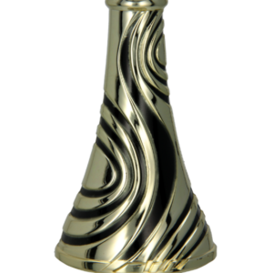 Element plastikowy złoto -czarny