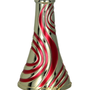 Element plastikowy złoto - czerwony