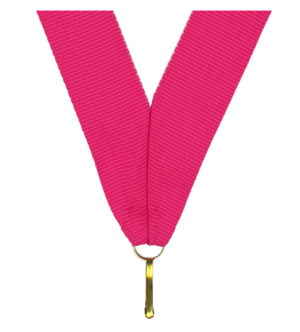 Wstążka 22 mm - różowa