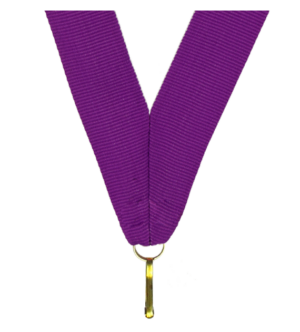 Wstążka 22 mm - purpurowa