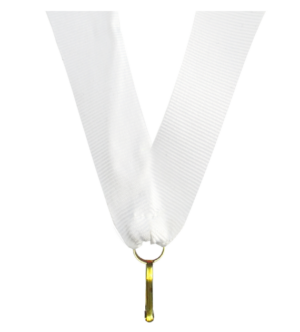 Wstążka 22 mm - biała