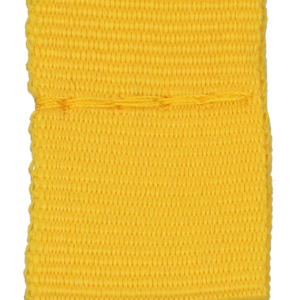 Wstążka 20 mm - bez karabińczyka - żółta