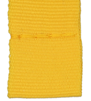 Wstążka 20 mm - bez karabińczyka - żółta