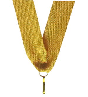 Wstążka 22 mm - złota