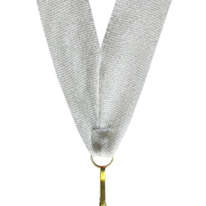 Wstążka 22 mm - srebrna