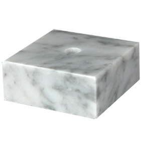 Podstawa marmurowa - biała 50x100x100