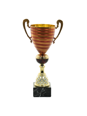 Puchar metalowy z malowanym kielichem- S5P20A