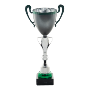 Puchar metalowy z malowanym kielichem- S5P17A