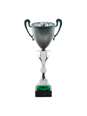 Puchar metalowy z malowanym kielichem- S5P17A