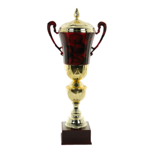 Puchar metalowy z malowanym kielichem- S5P18A